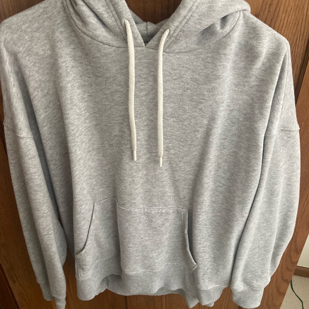 Grey hoodie